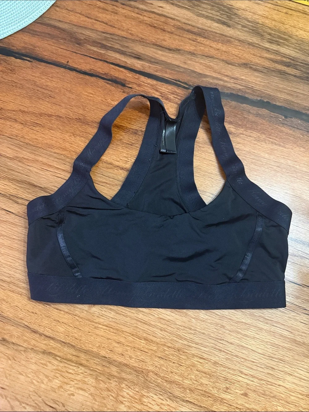 Honey Birdette Black Racerback Sports Bra